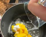 A picture of step 1 of Ginger & Mango Cheese Cake.
