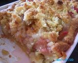 A picture of step 9 of Rhubarb Kuchen.