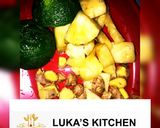 A picture of step 1 of Easy Homemade Pineapple Juice.