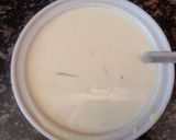A picture of step 1 of Bhapa doi.