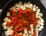 Foto del paso 3 de la receta: Tofu con champiñones y pimientos