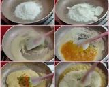 A picture of step 2 of Orange kaju katli.