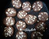 A picture of step 4 of Choco-Cashew Nankhathai (Airfryer Recipe).