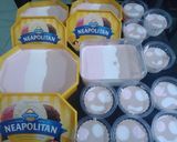 Foto langkah ke 7 dari resep Ice Cream Campina Homemade "Rainbow🌈"✓.