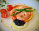 Foto del paso 9 de la receta: Langostinos cocidos con mayonesa de aceite de marisco