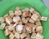 Foto langkah ke 2 dari resep Tumis Tahu Bayam.