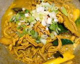 Foto langkah ke 7 dari resep Usus ayam bumbu kuning.
