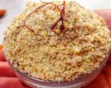 A picture of step 4 of Thandai dry fruit masala.