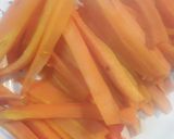 Foto del paso 1 de la receta: Pechuga con vegetales agridulce