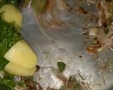 A picture of step 4 of Alu white rice.
