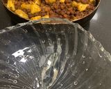 A picture of step 6 of Chana chaat In Bombay style.