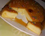 A picture of step 3 of Pudding Caramel😋.