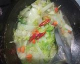 Foto langkah ke 4 dari resep Tumis sawi putih dengan santan.