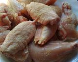 Foto del paso 1 de la receta Pollo con salsa de champiñones a la pimienta verde