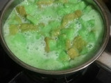 Puding roti tawar sederhana