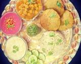Punjabi Thali / Choley Puri, Boondi Raita, Beetroot Raita, Rice recipe step 7 photo