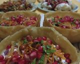 A picture of step 1 of Katori chaat.