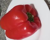 Foto del paso 2 de la receta: Morrón relleno de Espinaca, queso y huevos