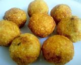A picture of step 4 of Farali pattice.