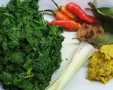 Foto langkah ke 1 dari resep Kuah Daun Singkong.