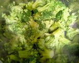 A picture of step 2 of Salmon, Potato, and Broccoli Gratin.