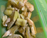 Foto del paso 2 de la receta: Alcachofas en lékué con limón y pimienta