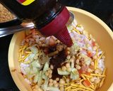 A picture of step 3 of Gujarati Surti Bhel.
