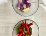 Foto langkah ke 10 dari resep Nasi Daun jeruk Ayam crispy dan sambel korek.