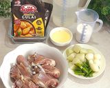 Foto langkah ke 1 dari resep Gulai Ayam Kampung Bumbu Praktis.