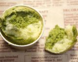A picture of step 9 of Marbled Matcha Muffins.