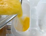 A picture of step 3 of My Mango and Orange lollies and iced Drink 😍.