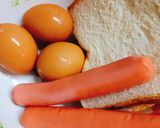 Hình bước làm 1 của món Làm pizza bằng bánh mì sandwich