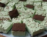 A picture of step 10 of Vickys St Patricks Fudge - Grasshopper Pie Style, GF DF EF SF NF.