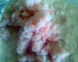 A picture of step 5 of Sig's prawn cheesecake.