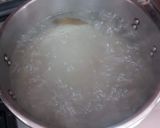 Foto del paso 7 de la receta Garbanzos con bacalao y toque de aceite de perejil y ajo