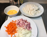 Foto del paso 1 de la receta: Arroz frito con salsa de soja