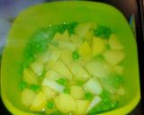 मटर पालक सब्जी(matar palak sabzi recipe in hindi) रेसिपी चरण 1 फोटो