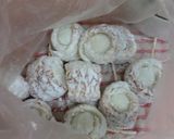 A picture of step 2 of Teriyaki Chikuwa Rolls with Quail Eggs.