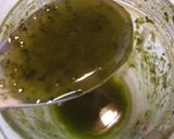 A picture of step 2 of American Pizza with Basil Pesto.