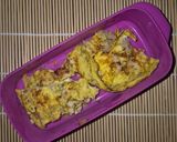 Foto langkah ke 6 dari resep Omlet Telur Dadar Ayam Chicken Rosemary satset sederhana.
