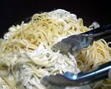 A picture of step 5 of supper easy spaghetti.