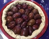 Une image de l'étape 6 de Tarte aux prunes d'ente et croûte surprise.