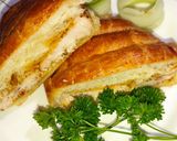 A picture of step 3 of Grilled Chicken Croissant 🥐 😋.