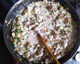 Borsótészta tejszínes pulykaraguval - gluténmentes recept fázis 4 fotója