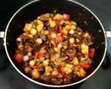 Beef stew served with fresh veggies recipe step 3 photo