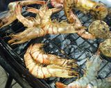 A picture of step 6 of Prawns with Jack Daniels Sauce.