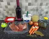 Foto del paso 1 de la receta: Puntas de solomillo de cerdo al vino tinto