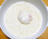 A picture of step 6 of Freezable Minced Cabbage & Beef Cutlets for Bento.