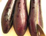 A picture of step 2 of Grilled Eggplant With a Method to Peel Them Easily.