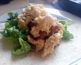 A picture of step 6 of Breakfast Wrap.